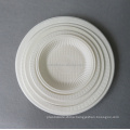 6 7 8 9 10 inch Wholesale Biodegradable Disposable Cornstarch Plastic Round Plates